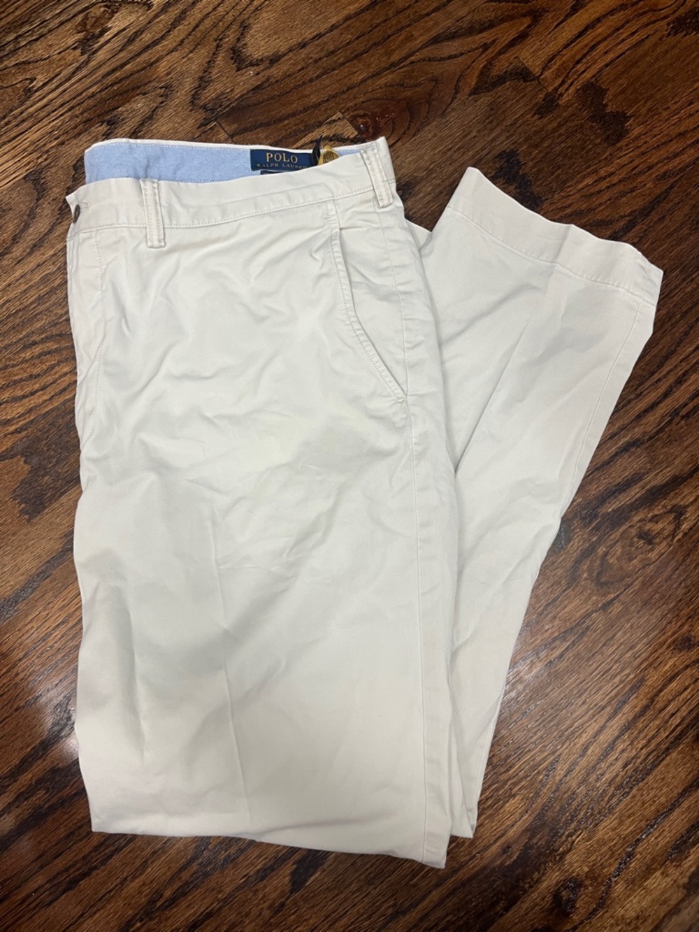 Polo by Ralph Lauren Off-White Cotton Chinos